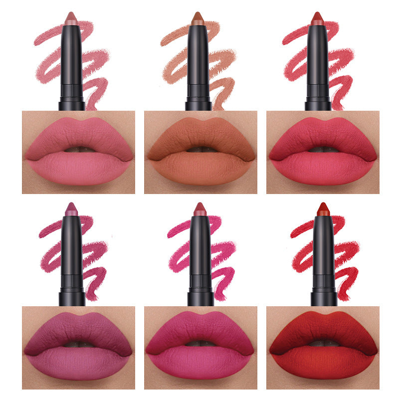 Set Of Six Matte Lip Gloss Set