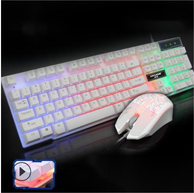 USB RGB Keyboard And Mouse Light Up Game Kit