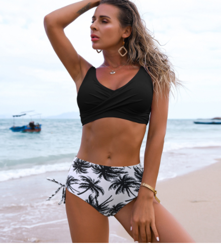 Twist Bikini High Waist Swimsuit