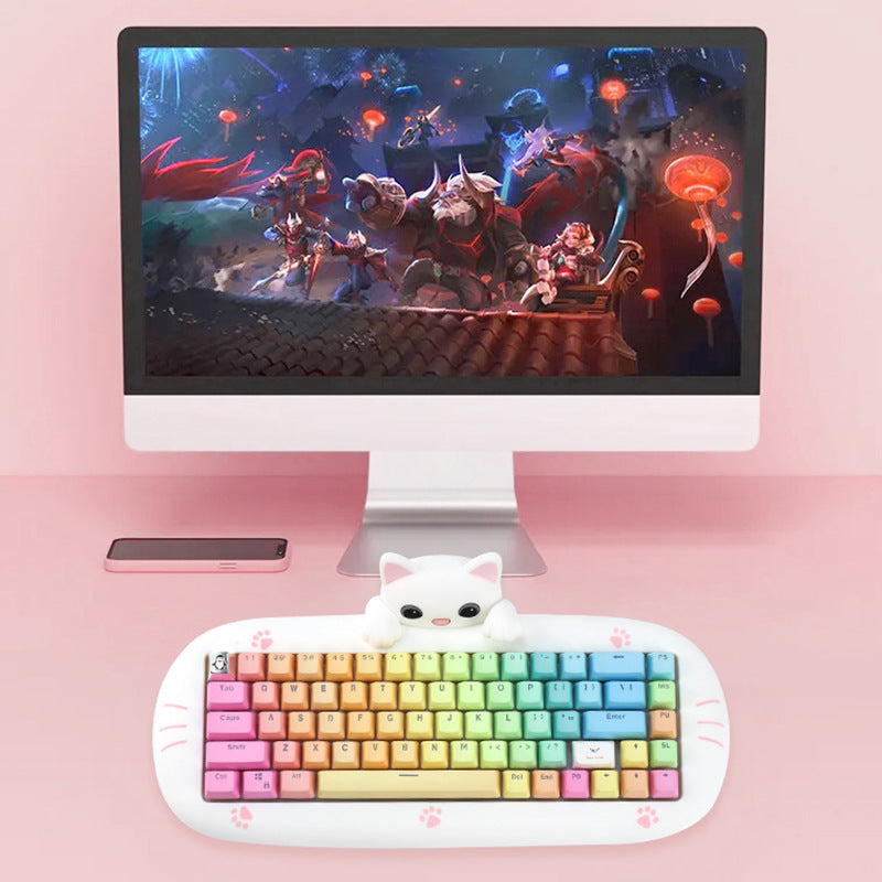 Wireless Three-mode Mechanical Gaming Keyboard