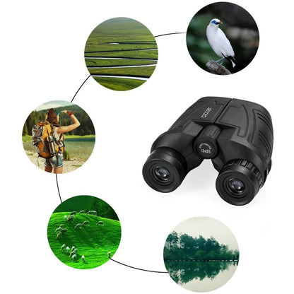 Compact Binoculars With Clear Low Light Vision Large