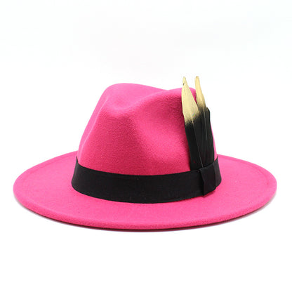 Feathered Panama Hat