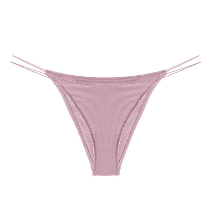 Double Strap Detail Mini G String