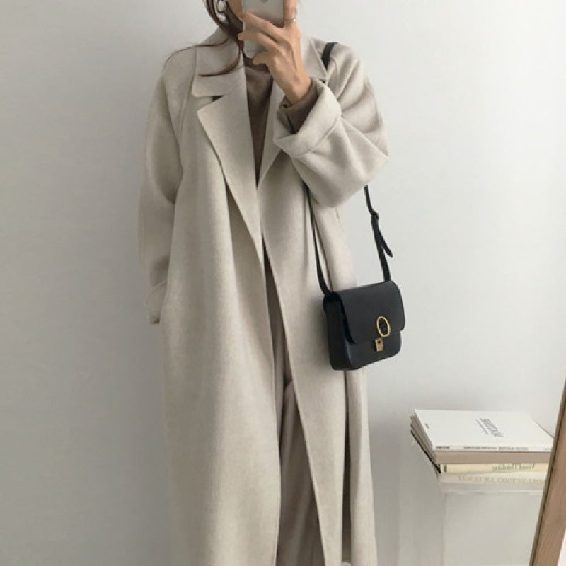 Mid-length Wool Coat