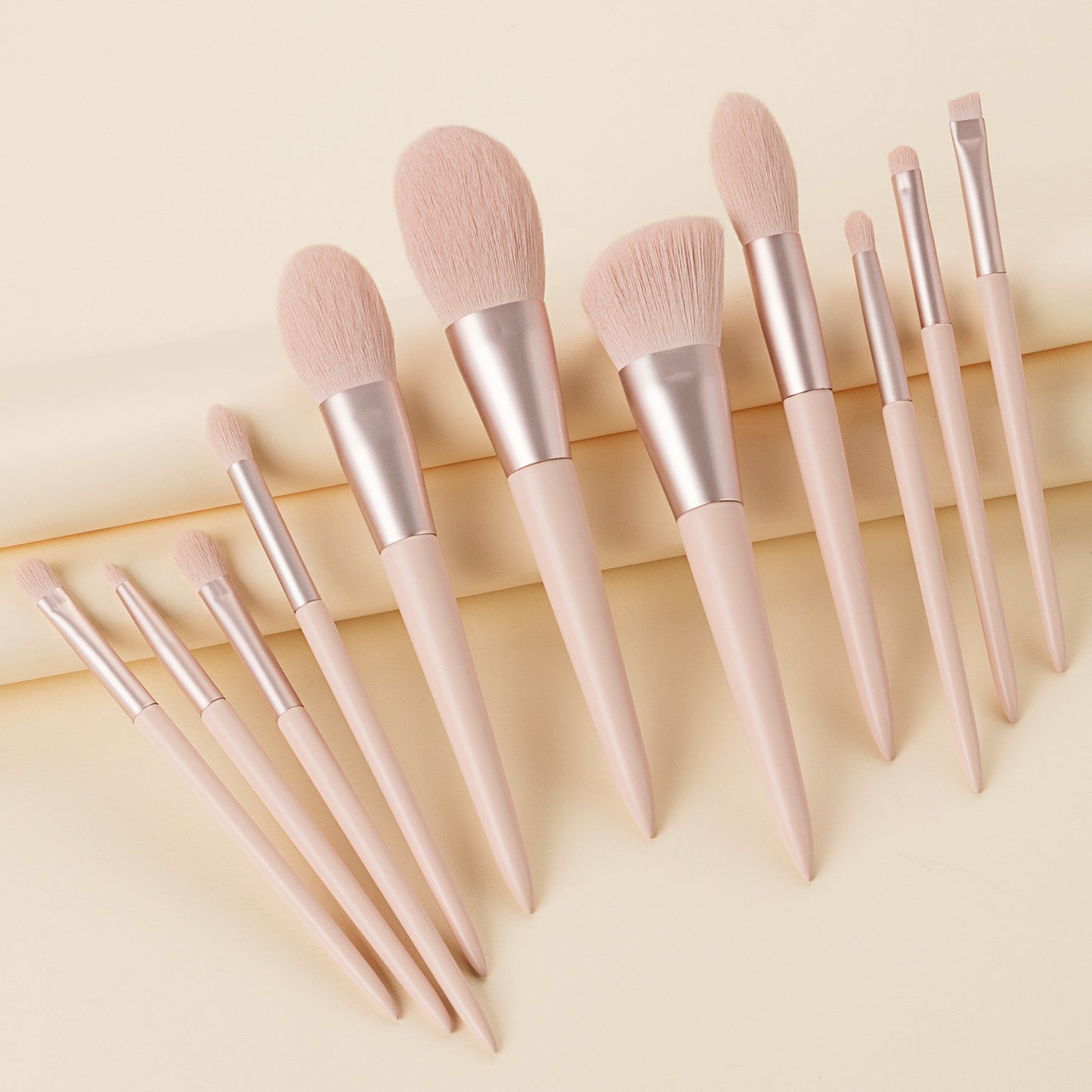 Rose Radiance Make up Brush Collection Set