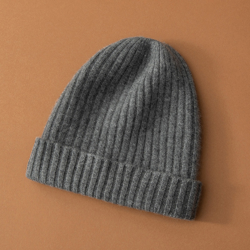 Premium Thickened Cashmere Pastel Tone Beanie