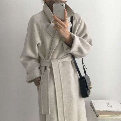 Mid-length Wool Coat