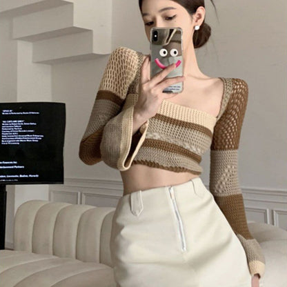 Bell Sleeve Crop