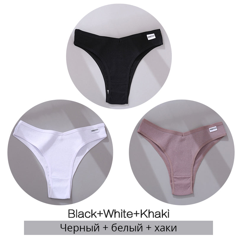 Cotton Underwear Women Thong Sexy Underwear