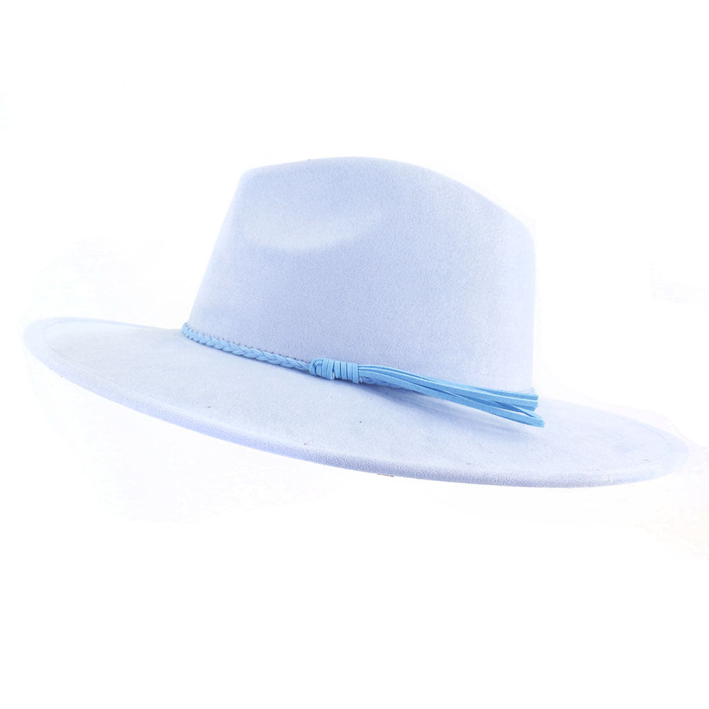 Broad-brimmed Hat Flat Edge Gentlemen's Hat