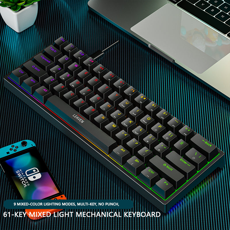 Plastic Mechanical Gaming Keyboard