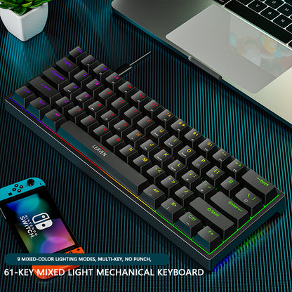 Plastic Mechanical Gaming Keyboard