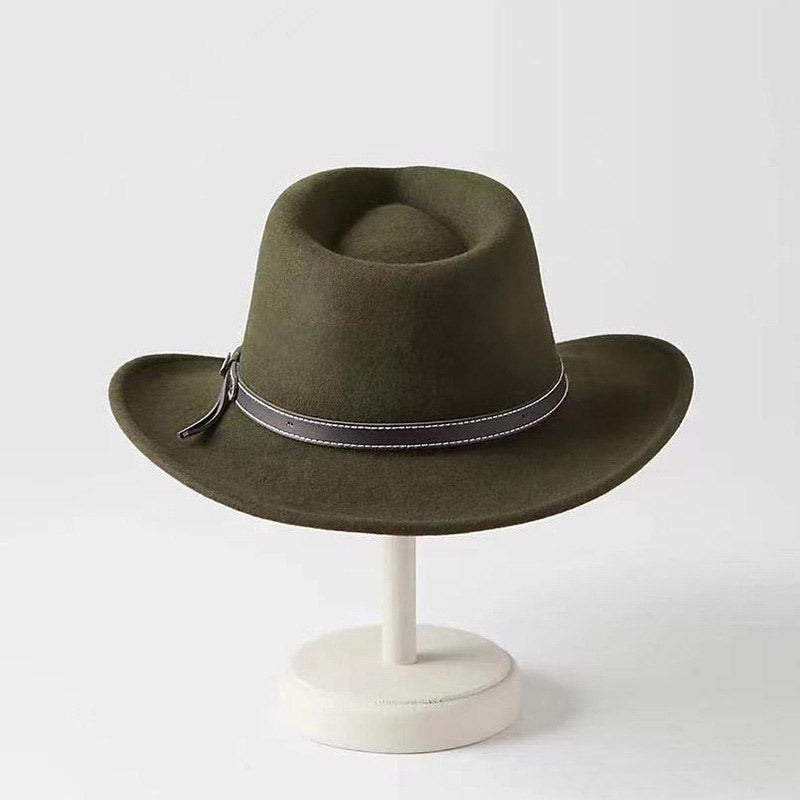 Cashmere Wool Western Fedora