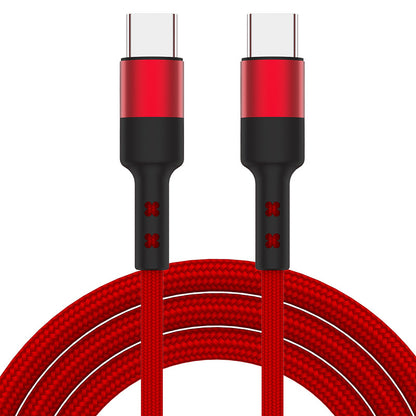 Double Head Type C Data Cable PD60W Fast Charging Cable