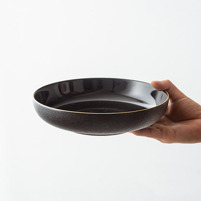 Black Ceramic Porcelain Set