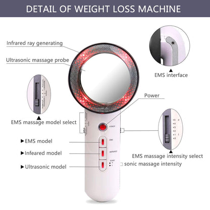 3 in 1 Ultrasound Infrared Fat Burning Device