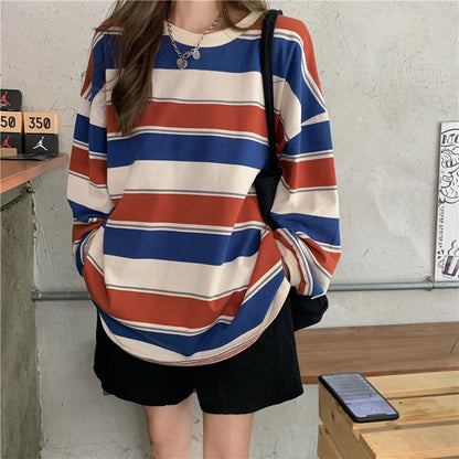 Striped Long Sleeve Top