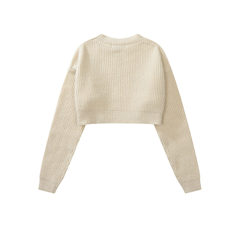 Knitted Crop Sweater