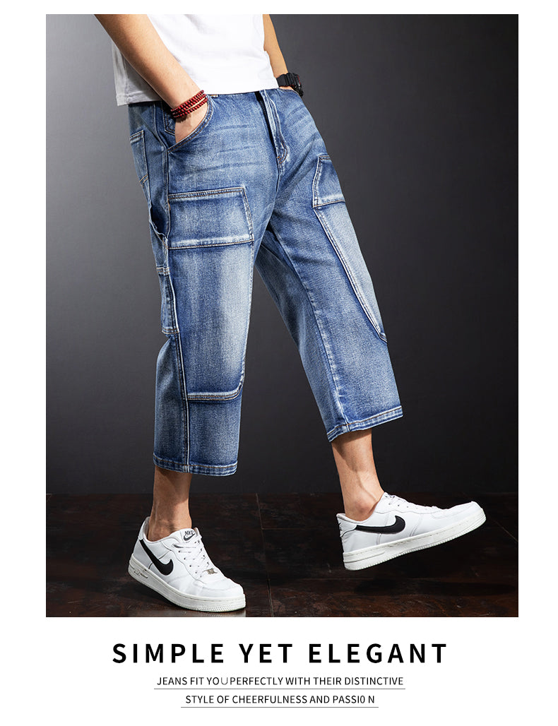 Seven Points Straight Medium Cotton Denim Jeans