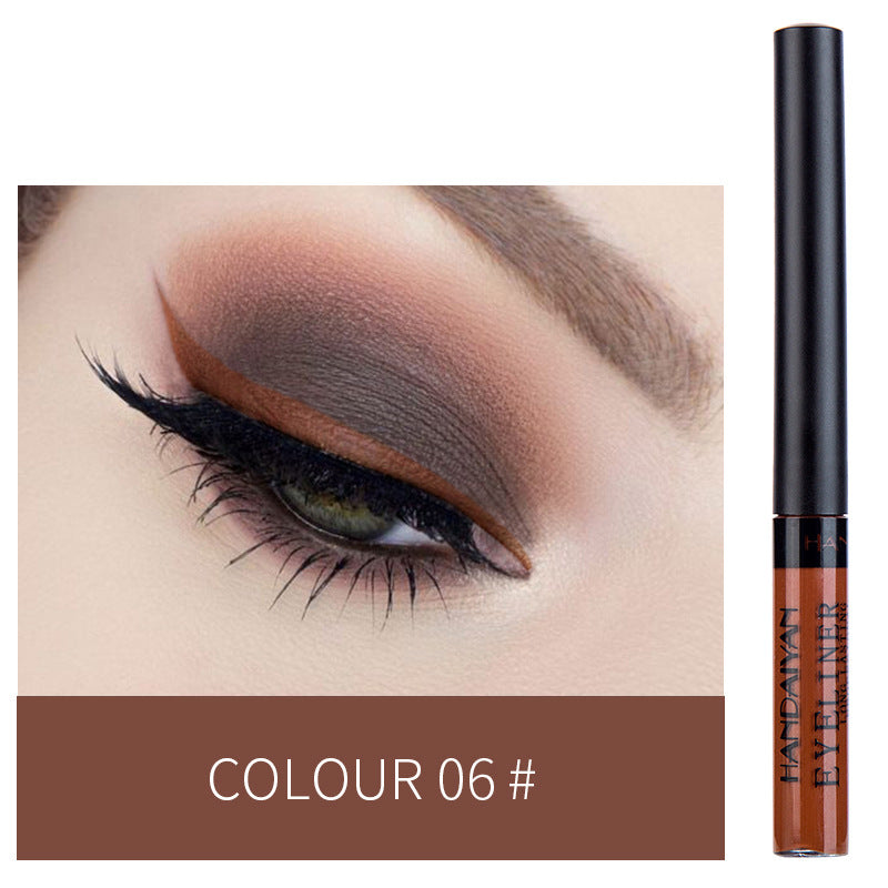 12-color Matte Color Liquid Eyeliner