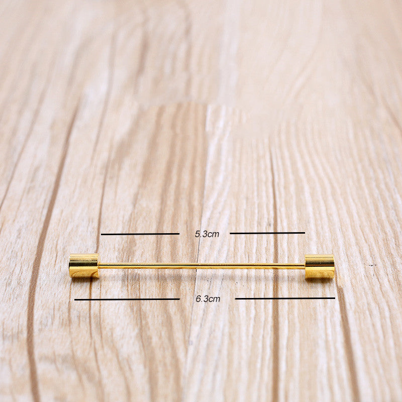 Tie pin stick buckle