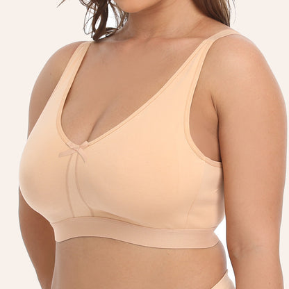 Full Support Seamless Wireless Underwear Bra