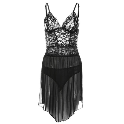 Sheer Black Nightdress