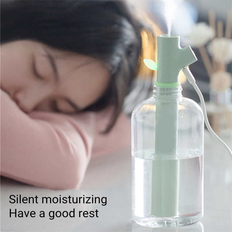 Water Bottle Branch Ultrasonic Cool Mist Diffuser