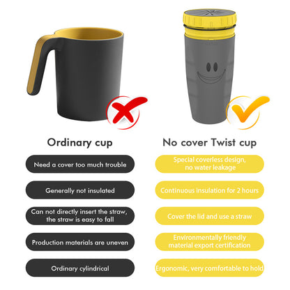 Twist Close Cup Tumbler