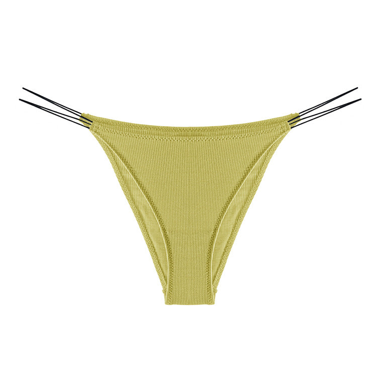 Double Strap Detail Mini G String