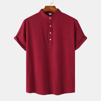 Lapel Collar Polo