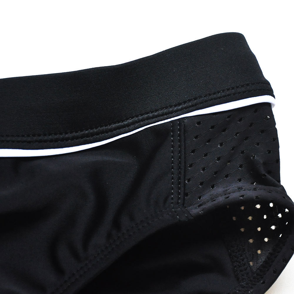 Mesh Stitching Swim Briefs