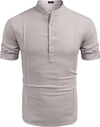 Linen Henley