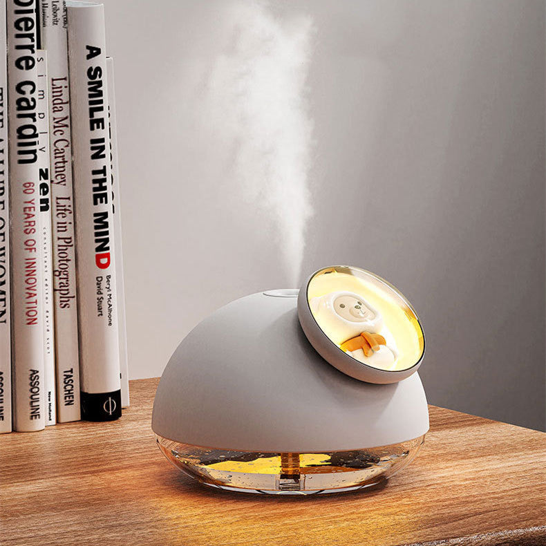 Desktop Humidifier USB Charging Ambience Light Mute