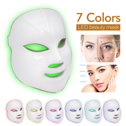 7 Colors LED Light Photon Face Mask