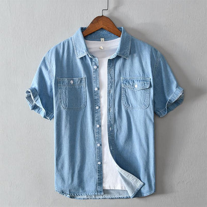 Cotton Denim Shirt